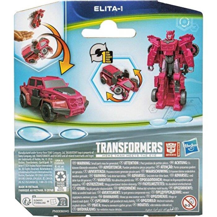 Transformers Earthspark Tek Adımda Dönüşen Fi̇gür Elita-1 F6229-F8662 Transformers F8662