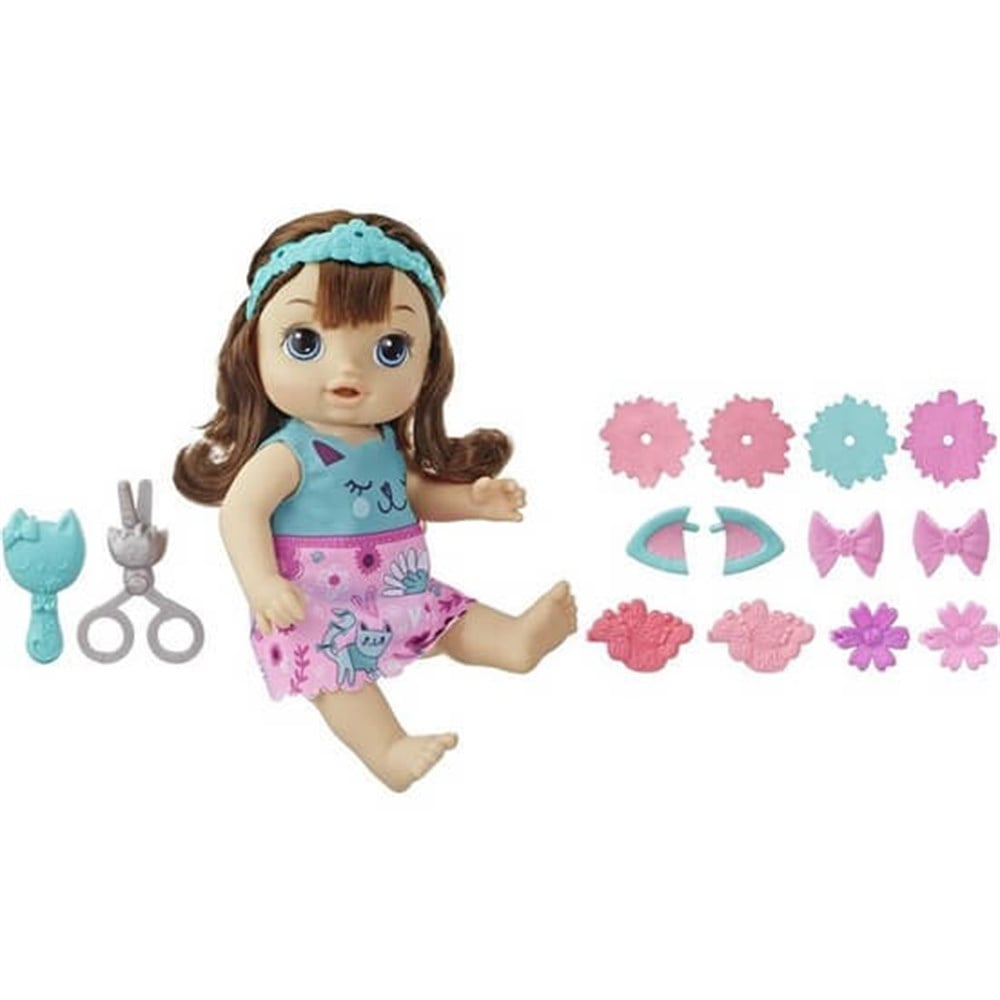 Baby Alive Bebeğimle Saç Tasarımı Kumral Baby Alive E5242