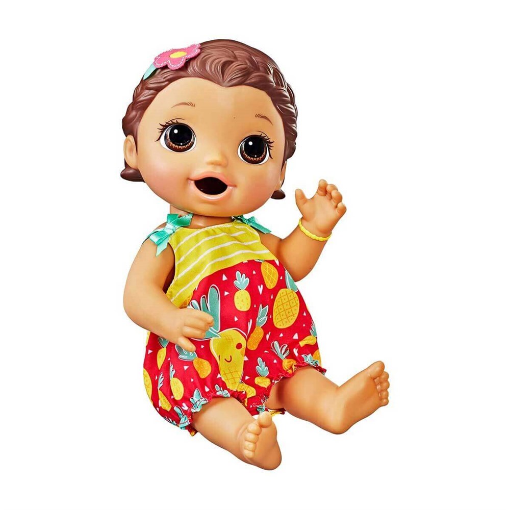 Baby Alive Lily ile Mama Eğlencesi Kumral E5842 Baby Alive E5842