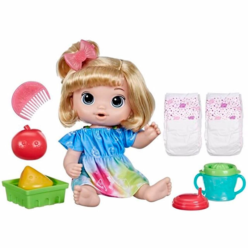 Baby Alive Bebeğimle Eğlenceli Yudumlar Sarışın F7356 Baby Alive F7356