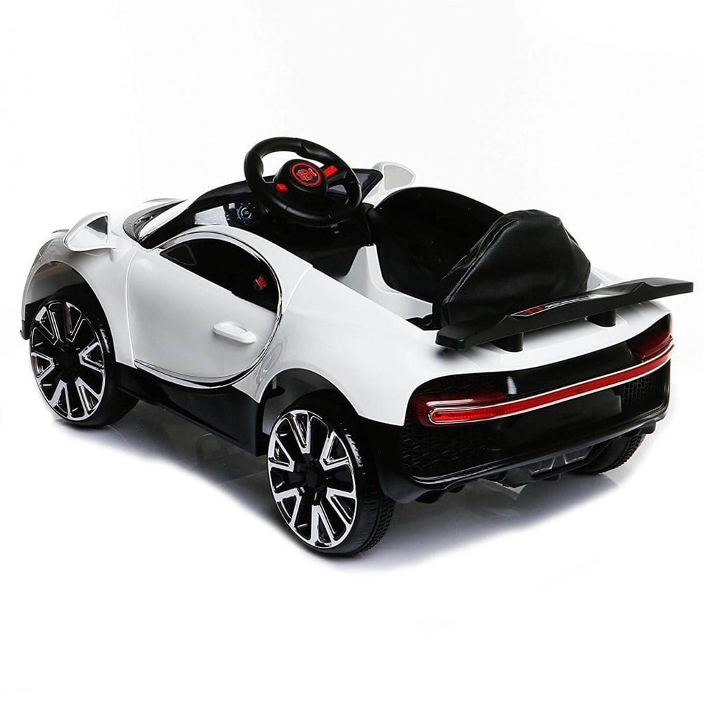 Babyhope Bugo Drive Akülü Araba Uzaktan Kumandalı 12V Beyaz Baby Hope BYB BG001 B