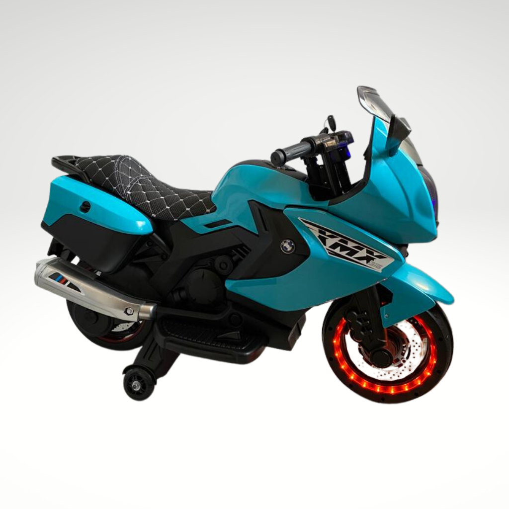 Babyhope 438 XMX-316 Akülü Motor 12v Turkuaz Babyhope BYB MT003 T