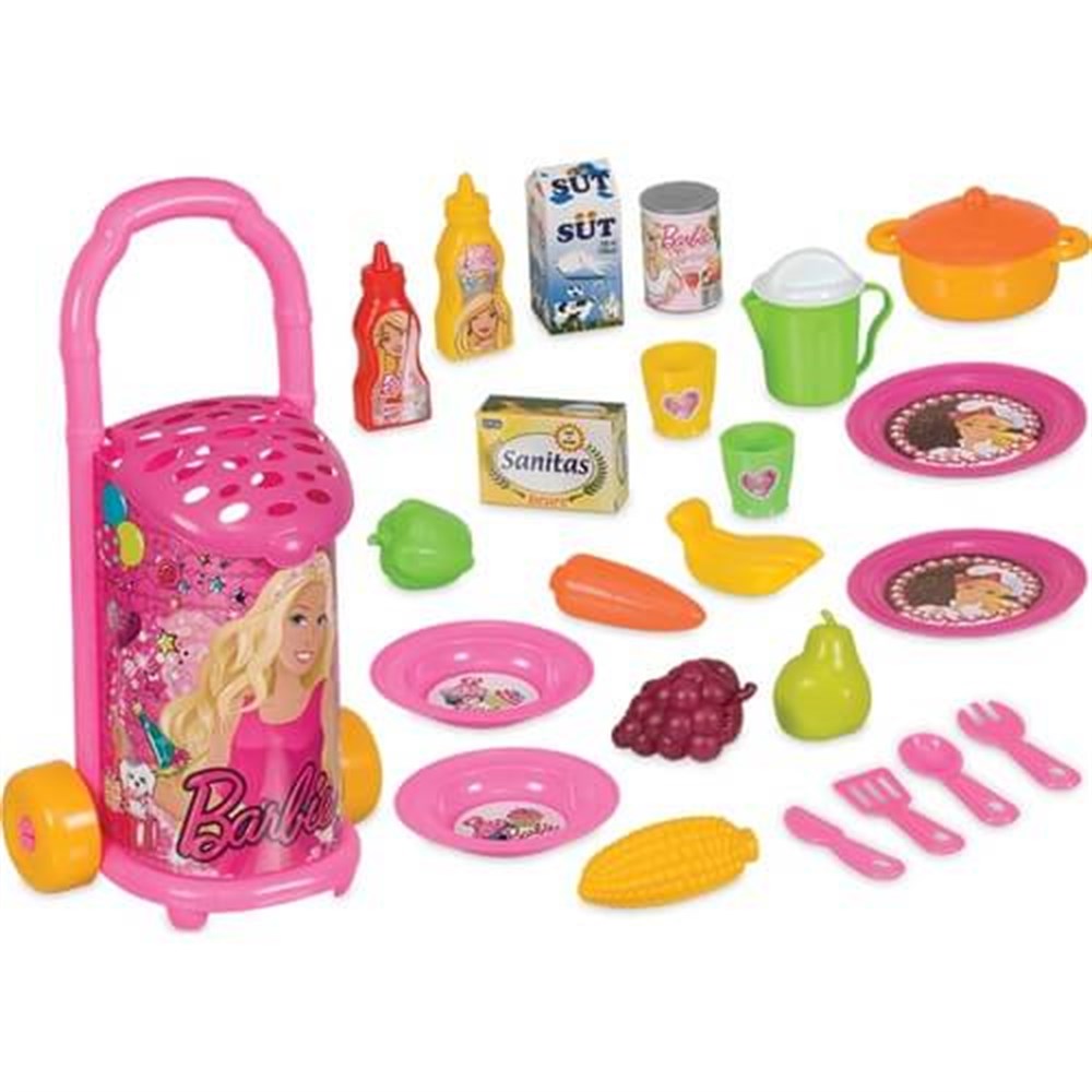 Barbie Pazar Arabası Barbie 2648