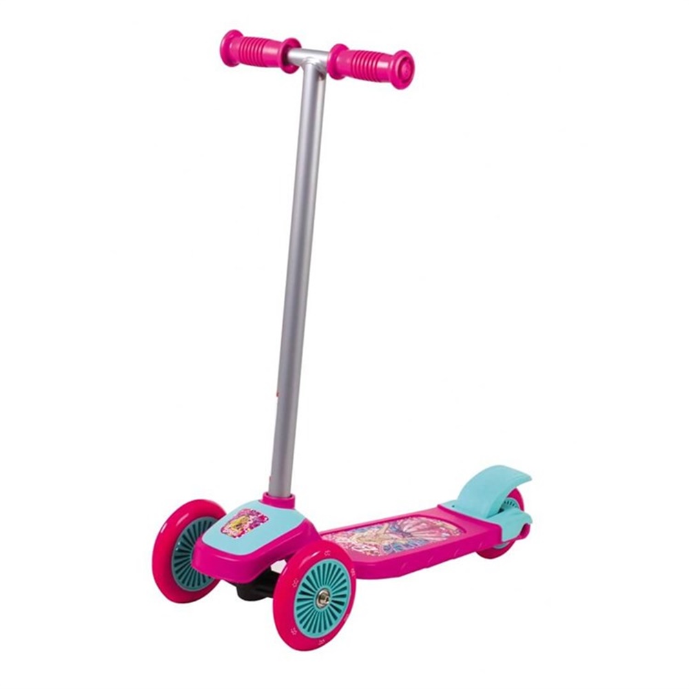 Barbie 3 Tekerli Frenli Scooter