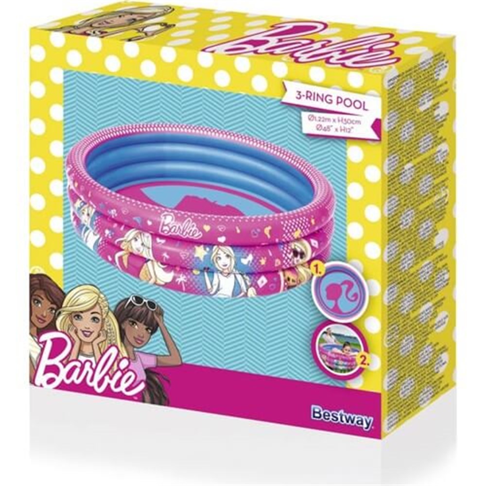 Bestway 122X30 CM Barbie Havuz Barbie 93205