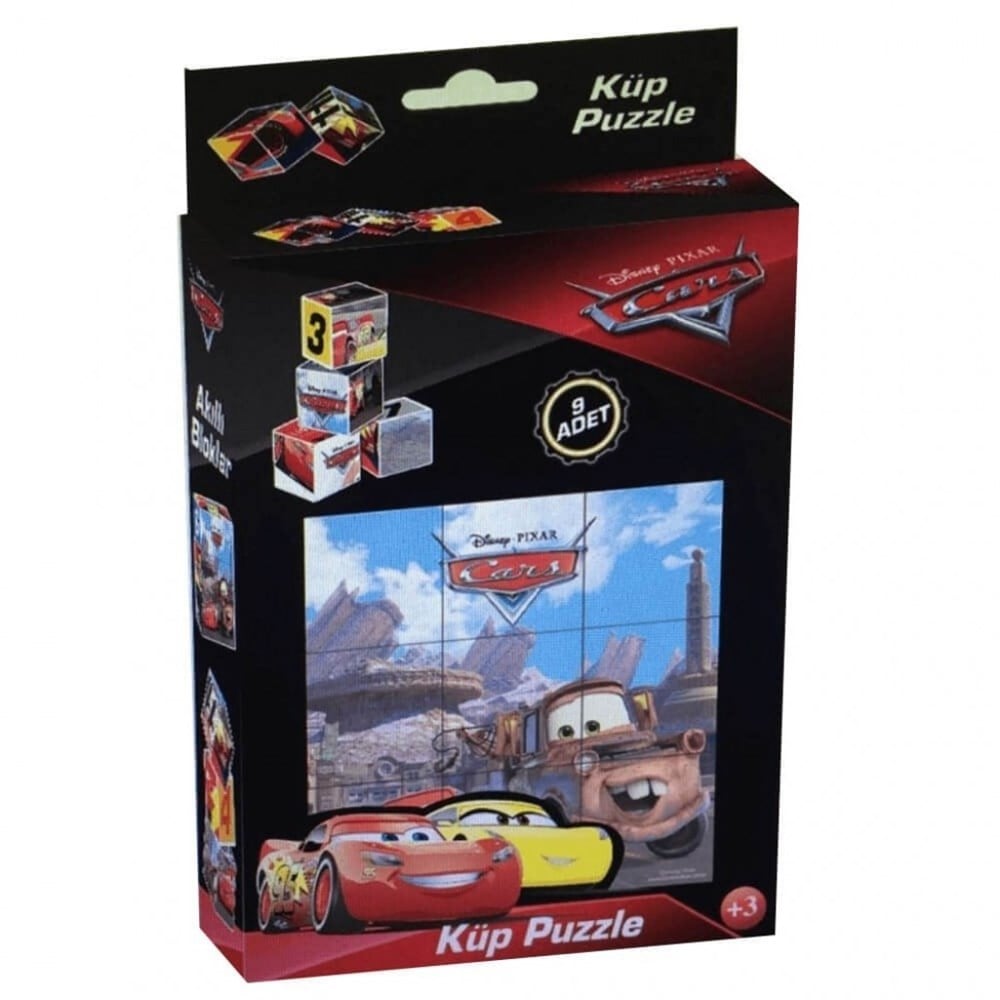 Cars Küp Puzzle Barbie CRS7653