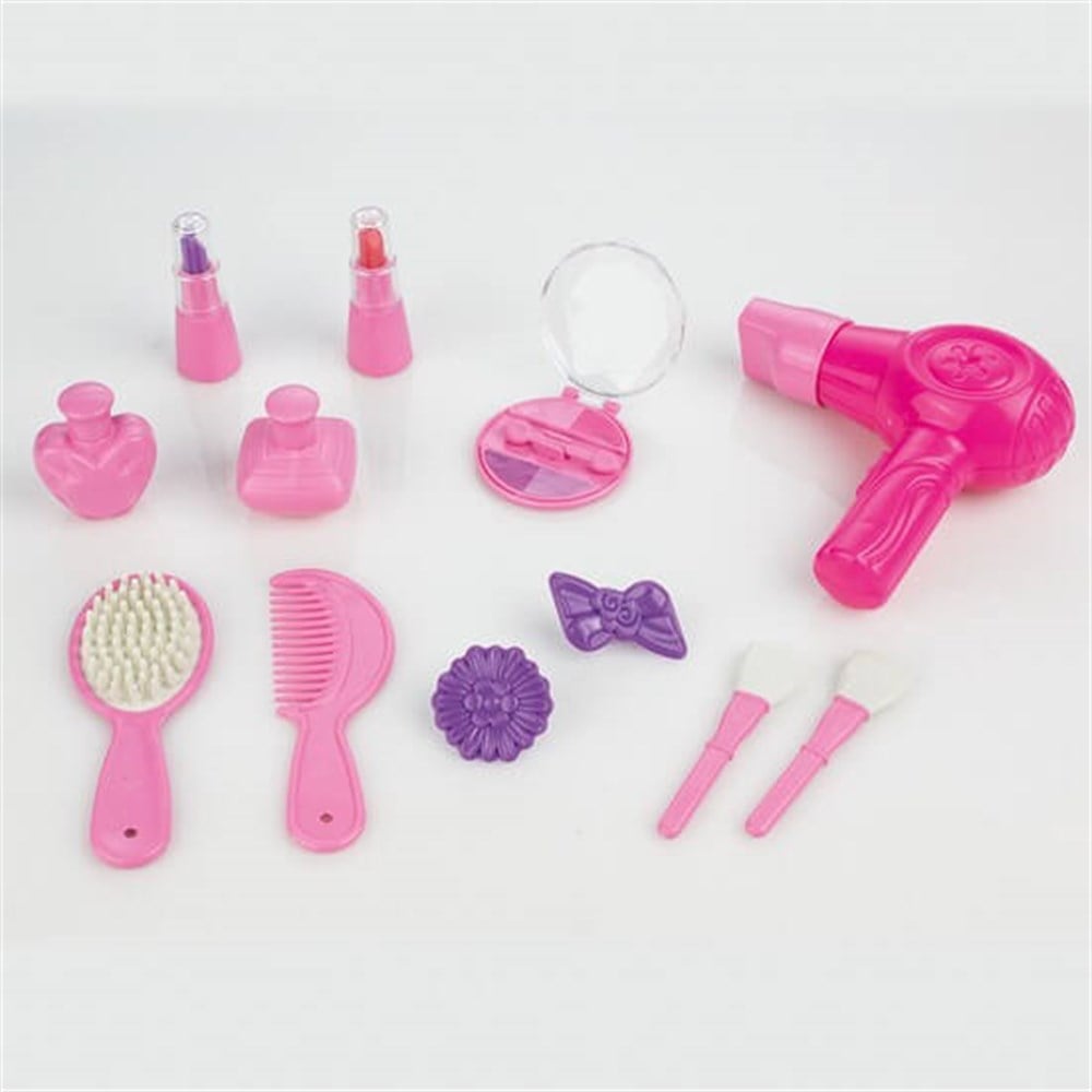 Barbie Ayaklı Makyaj Masası Ve Sandalye Seti Barbie DL1609
