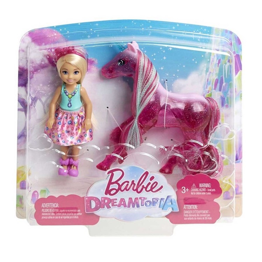 Barbie Dreamtopia Chelsea ve Tek Boynuzlu Atı FPL82