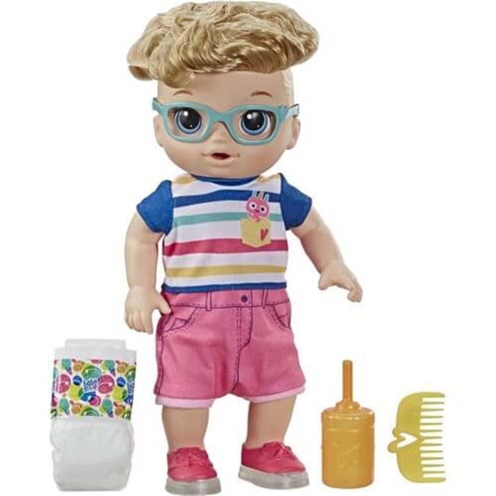 Baby Alive Işıklı Ayakkabılarıyla Neşeli Erkek Bebeğim E5244 Barbie E5244