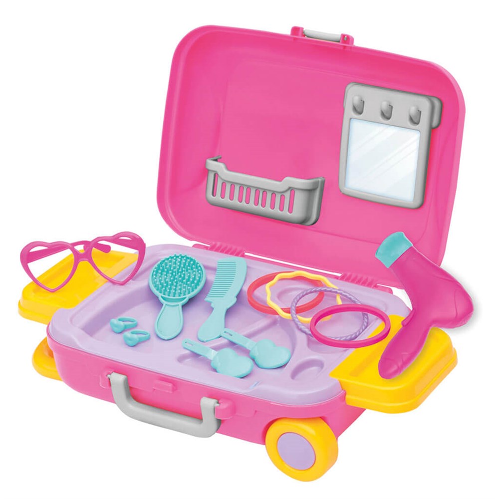 Barbie Güzellik Set Bavulum Barbie FEN03486