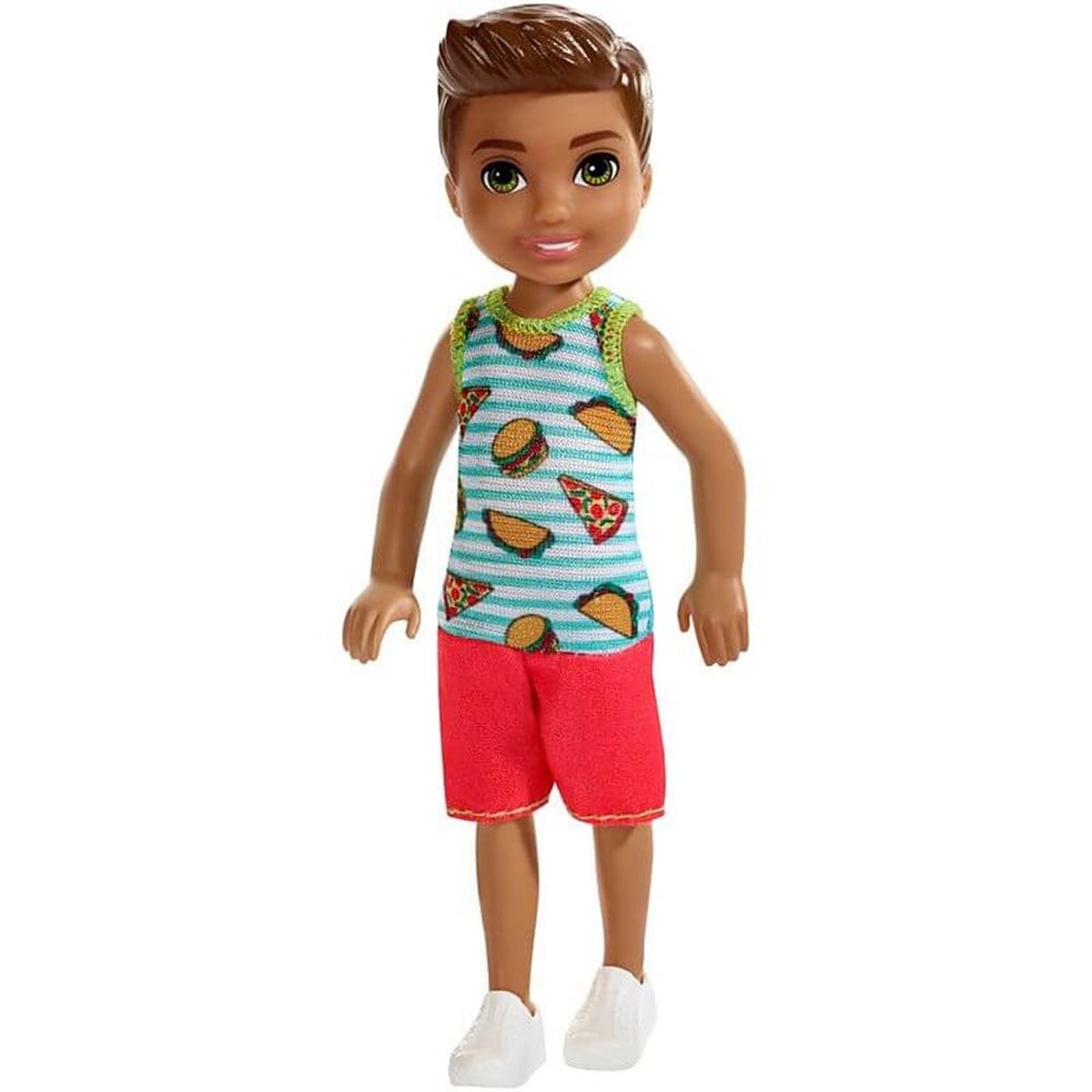 Barbie Chelsea Bebekler Pızza Hamburger Tişörtlü DWJ33-FXG78 Barbie FXG78