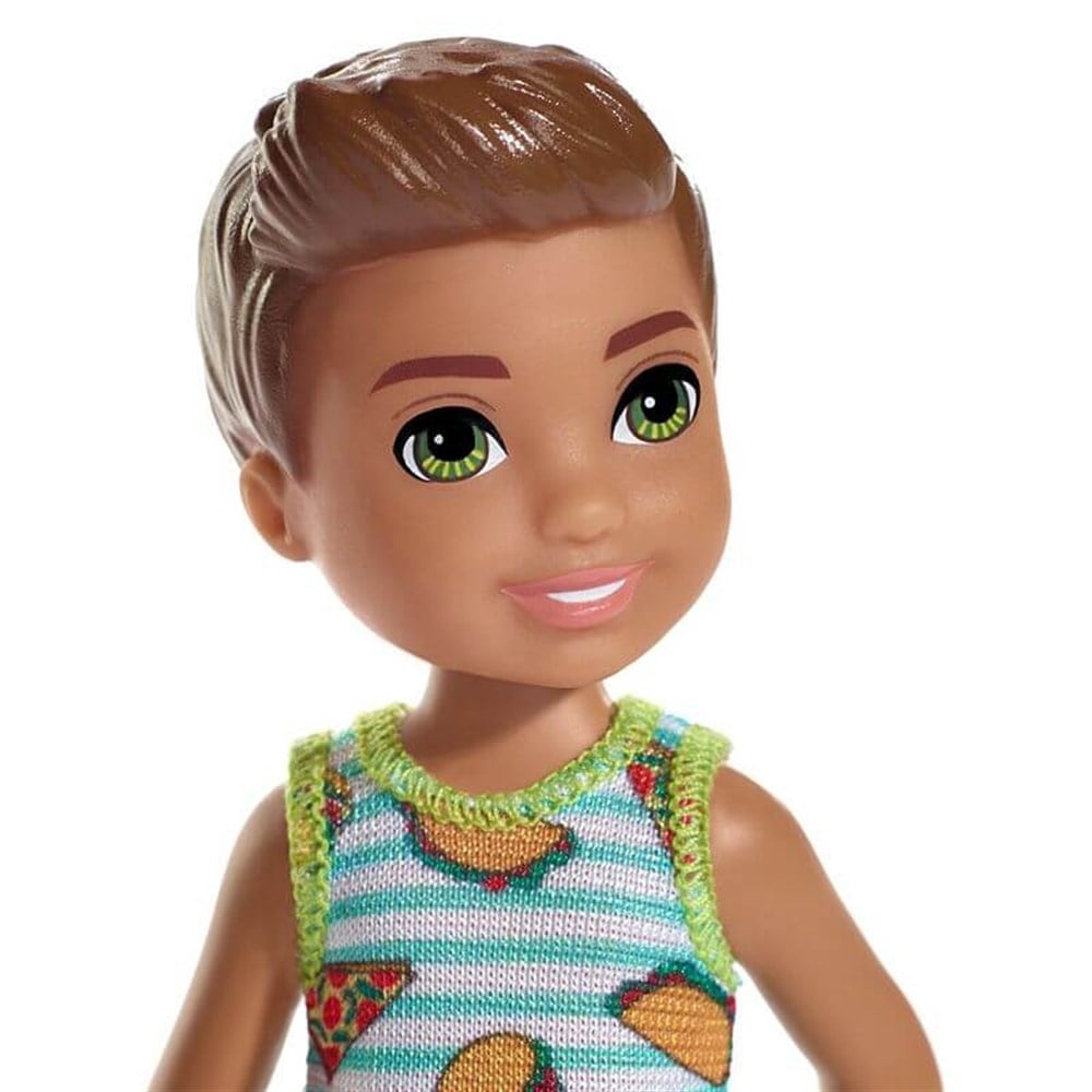 Barbie Chelsea Bebekler Pızza Hamburger Tişörtlü DWJ33-FXG78 Barbie FXG78