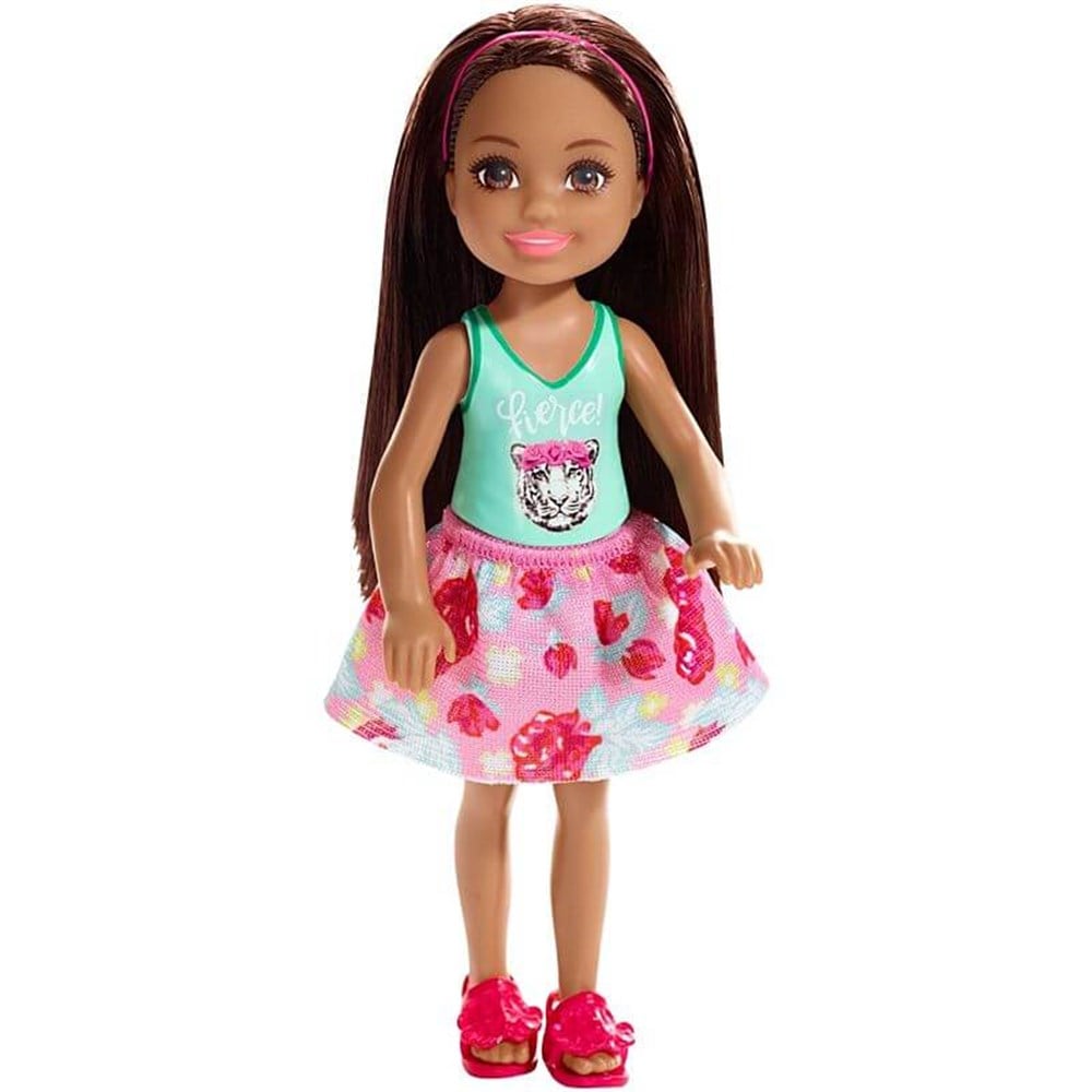Barbie Chelsea Bebekler Kaplan Tişörtlü DWJ33-FXG79 Barbie FXG79