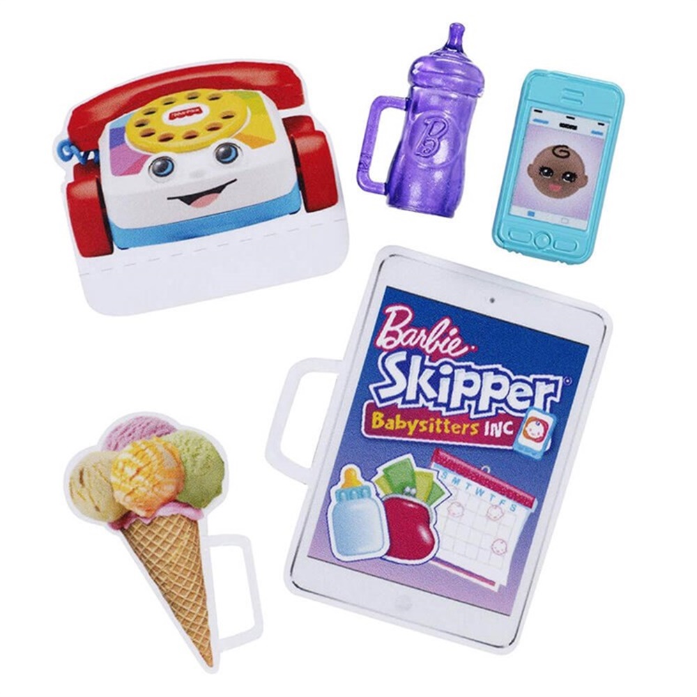 Barbie Bebek Bakıcısı Bebekler Sarışın- FHY89 FXG91 Barbie FXG91