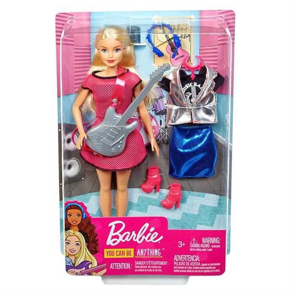 Barbie Rockstar Bebek GDJ34 Barbie GDJ34