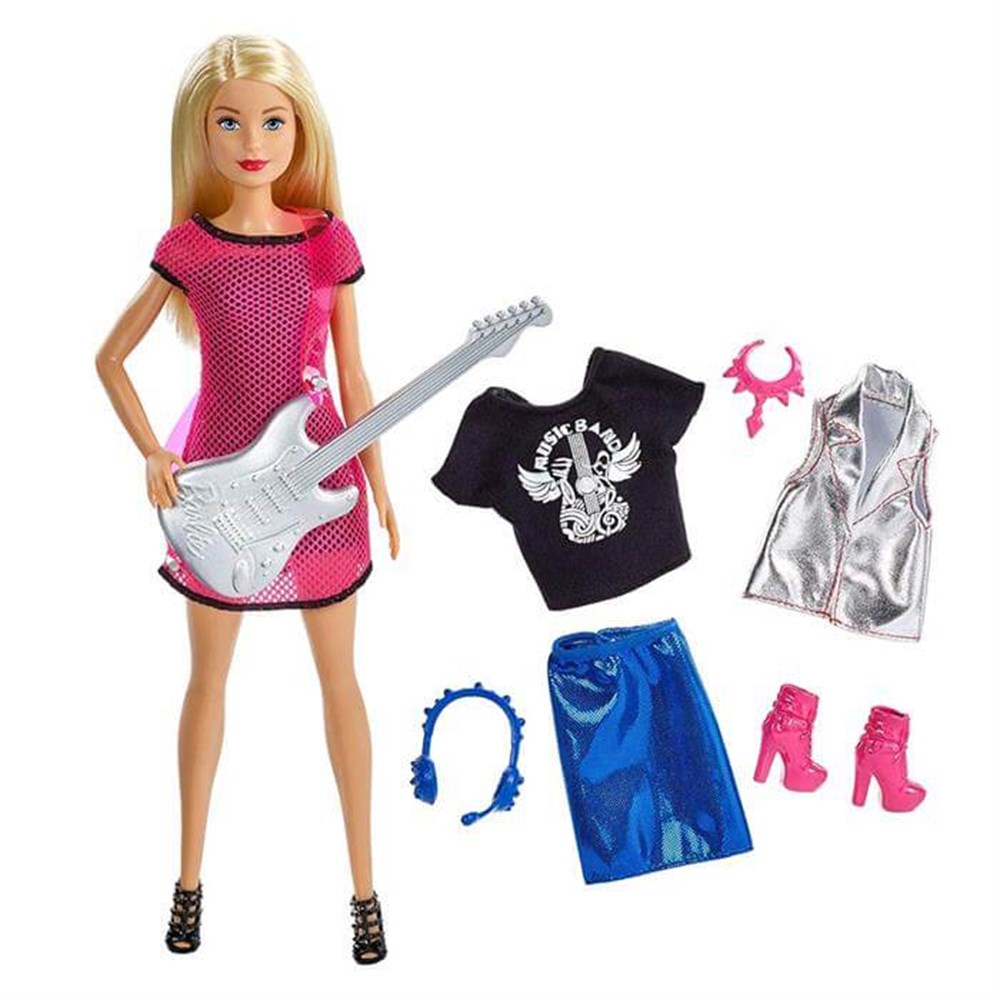Barbie Rockstar Bebek GDJ34 Barbie GDJ34