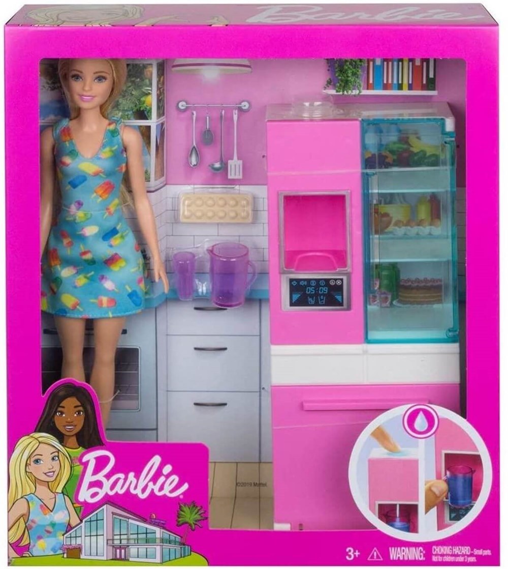 Barbie Bebek Ve Oda Setleri Mutfak Dvx51-Ghl84 Barbie GHL84