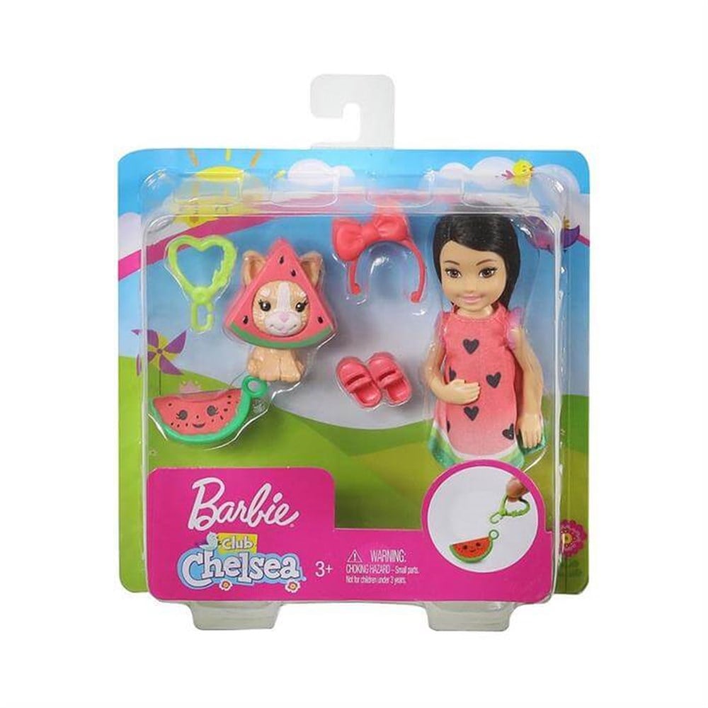 Barbie Kostümlü Chelsea Ve Hayvancığı Oyun Setleri GHV69-GHV71 Barbie GHV71