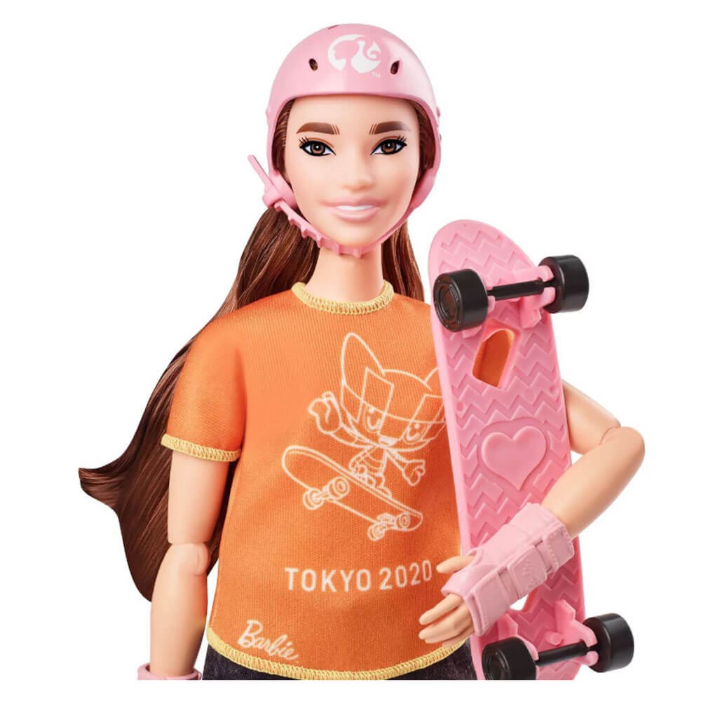 Barbie Olimpiyat Bebekler Kaykaycı GJL73-GJL78 Barbie GJL78