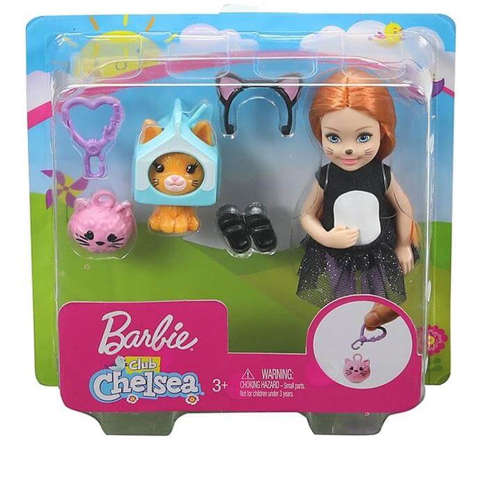 Barbie Kostümlü Chelsea Ve Hayvancığı Oyun Setleri GHV69-GJW29 Barbie GJW29