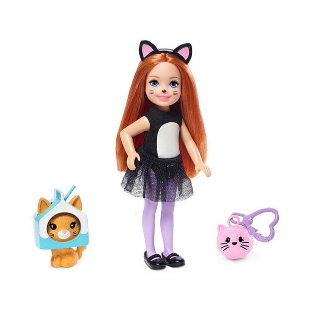 Barbie Kostümlü Chelsea Ve Hayvancığı Oyun Setleri GHV69-GJW29 Barbie GJW29