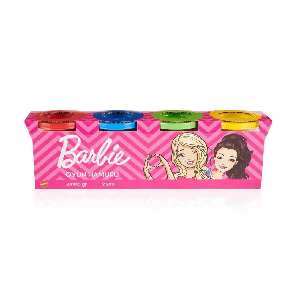 Barbie Oyun Hamuru 4lü 400 G Barbie GPN18