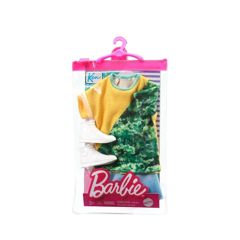 Barbie Ken Bebek Kıyafet Koleksiyonu GWF03-GRC78 Barbie GRC78