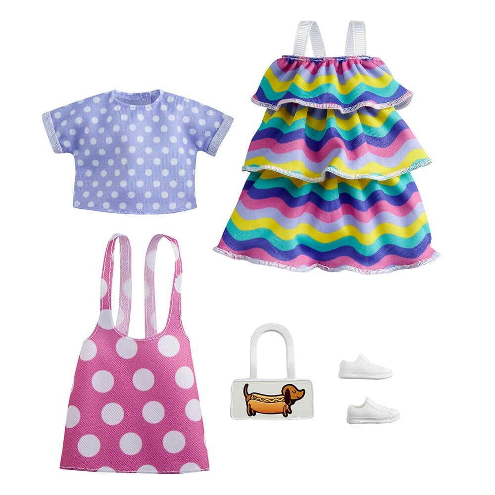 Barbienin Kıyafet Koleksiyonu 2'li Paketler GWF04-GRC87 Barbie GRC87