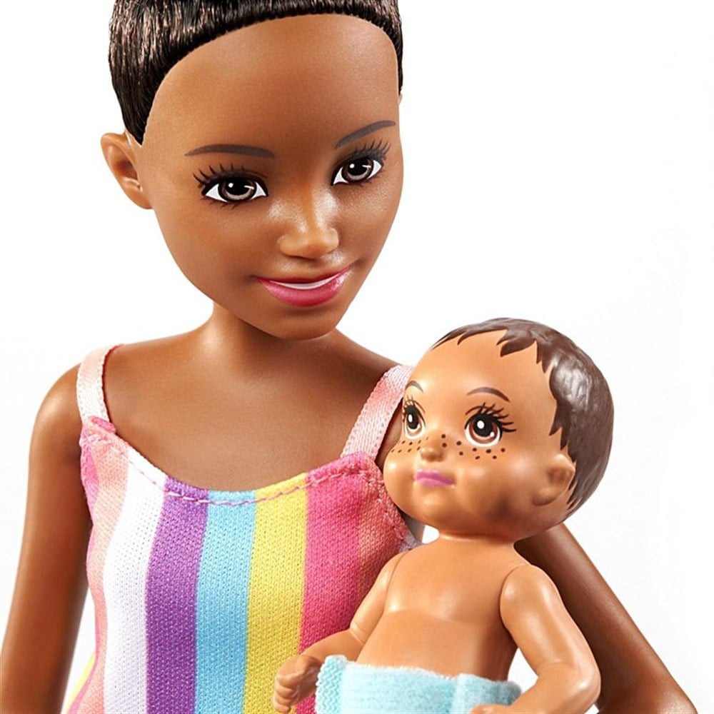 Barbie Bebek Bakıcısı Skipper Bebek Serisi GRP10-GRP12 Barbie GRP12