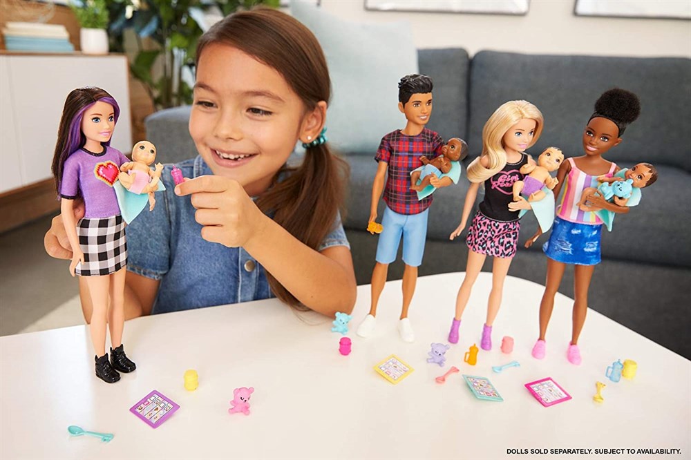 Barbie Bebek Bakıcısı Skipper Bebek Serisi GRP10-GRP13 Barbie GRP13