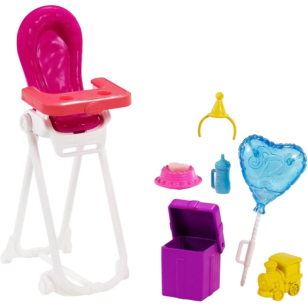 Barbie Bebek Bakıcısı Bebeği ve Aksesuarları FHY97-GRP41 Barbie GRP41