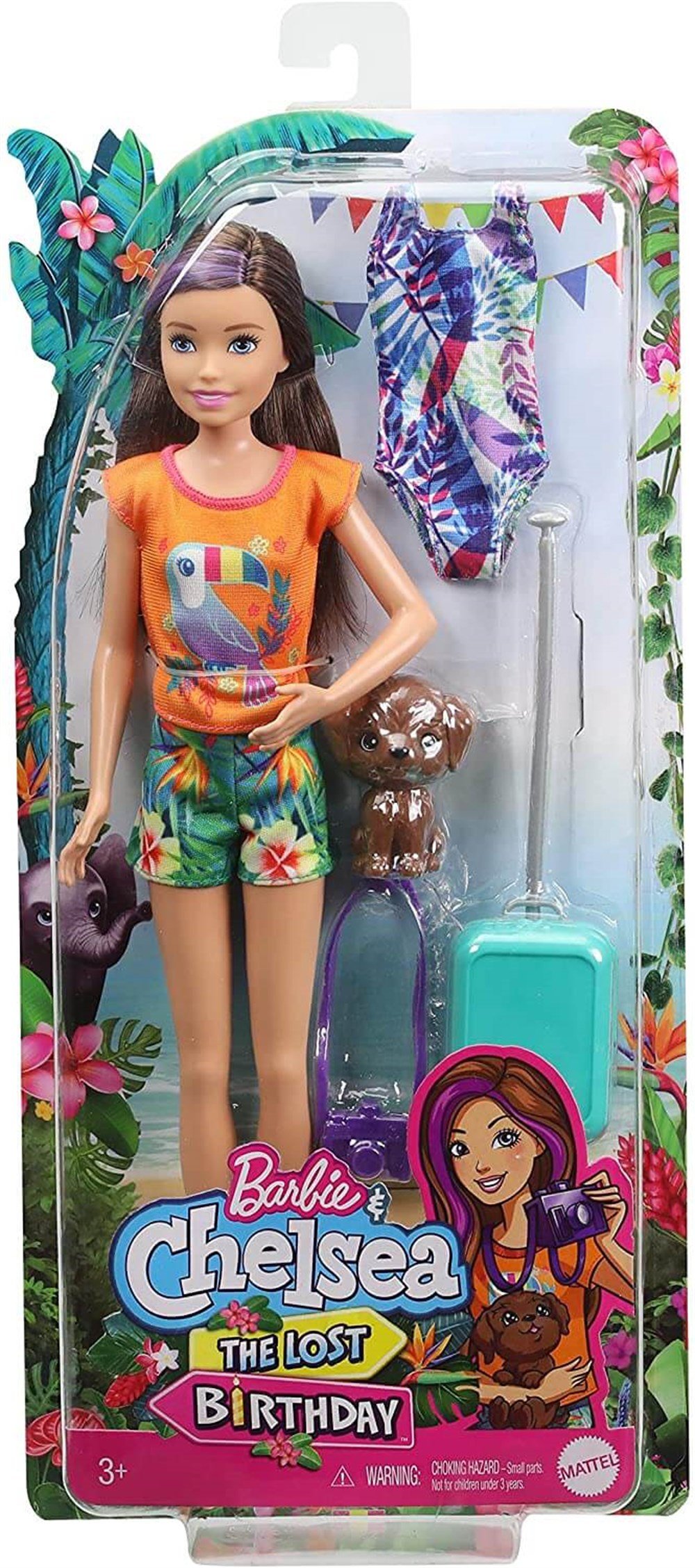 Barbie ve Chelsea Kayıp Doğum Günü - Doğum Günü Bebek ve Aksesuar GRT86-GRT88 Barbie GRT88