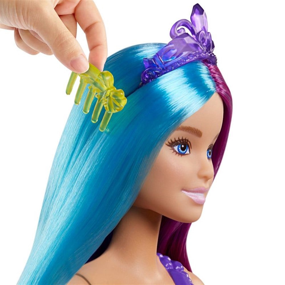Barbie Dreamtopia Uzun Saçlı Denizkızı Bebek GTF37-GTF39 Barbie GTF39