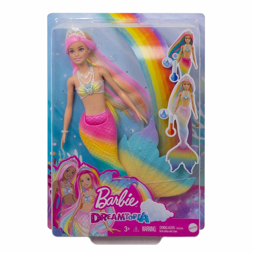 Barbie Dreamtopia Renk Değiştiren Sihirli Denizkızı Gtf89 Barbie GTF89