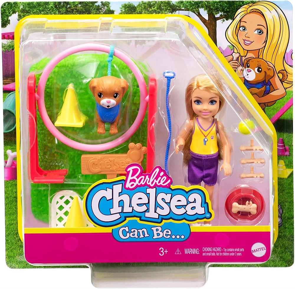 Barbie Chelsea Meslekleri Öğreniyor Bebek ve Oyun Setleri Gtr88-Gtn62 Barbie GTN62