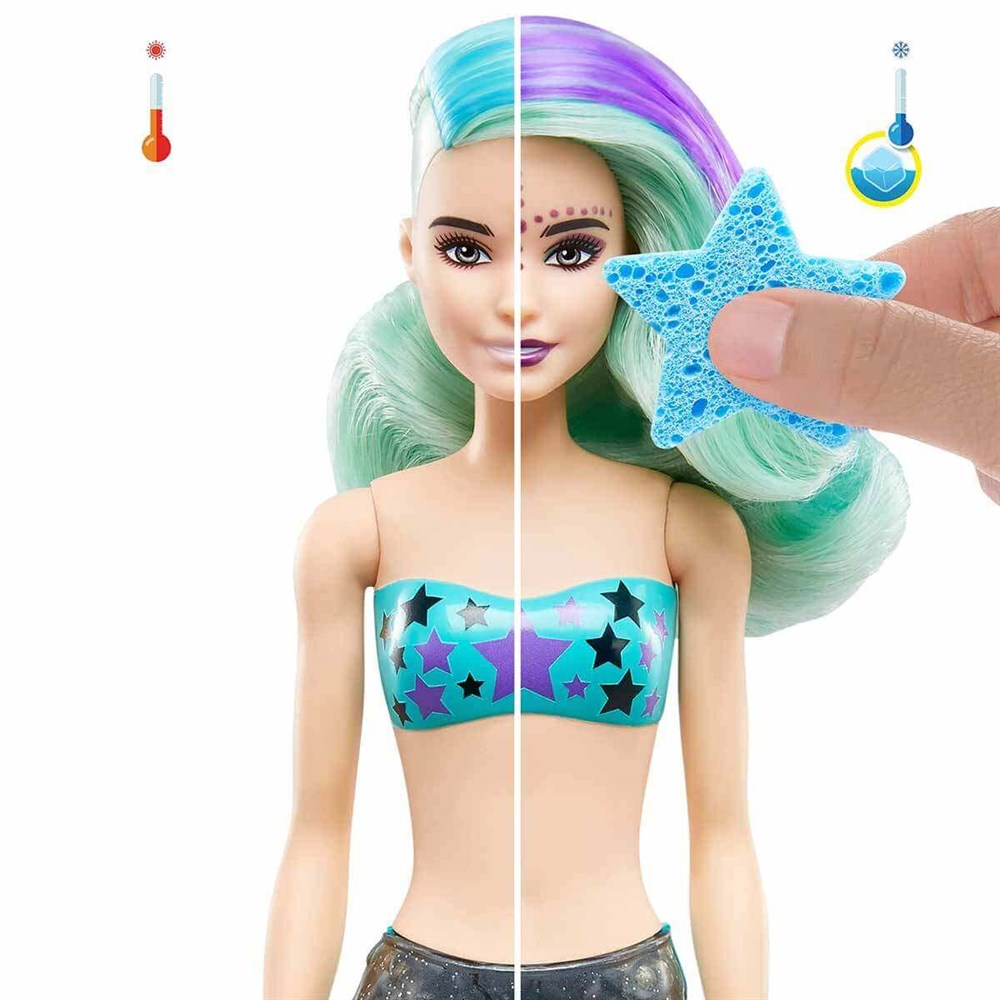 Barbie Color Reveal Renk Değiştiren Sürpriz Bebekler Gtp43 Barbie GTP43