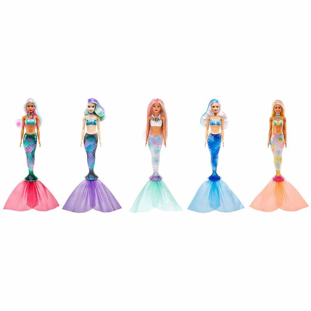 Barbie Color Reveal Renk Değiştiren Sürpriz Bebekler Gtp43 Barbie GTP43