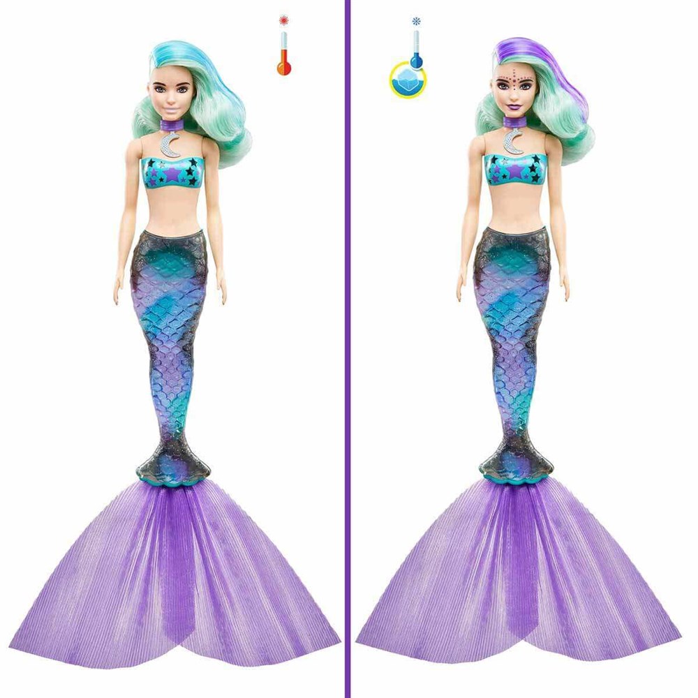 Barbie Color Reveal Renk Değiştiren Sürpriz Bebekler Gtp43 Barbie GTP43