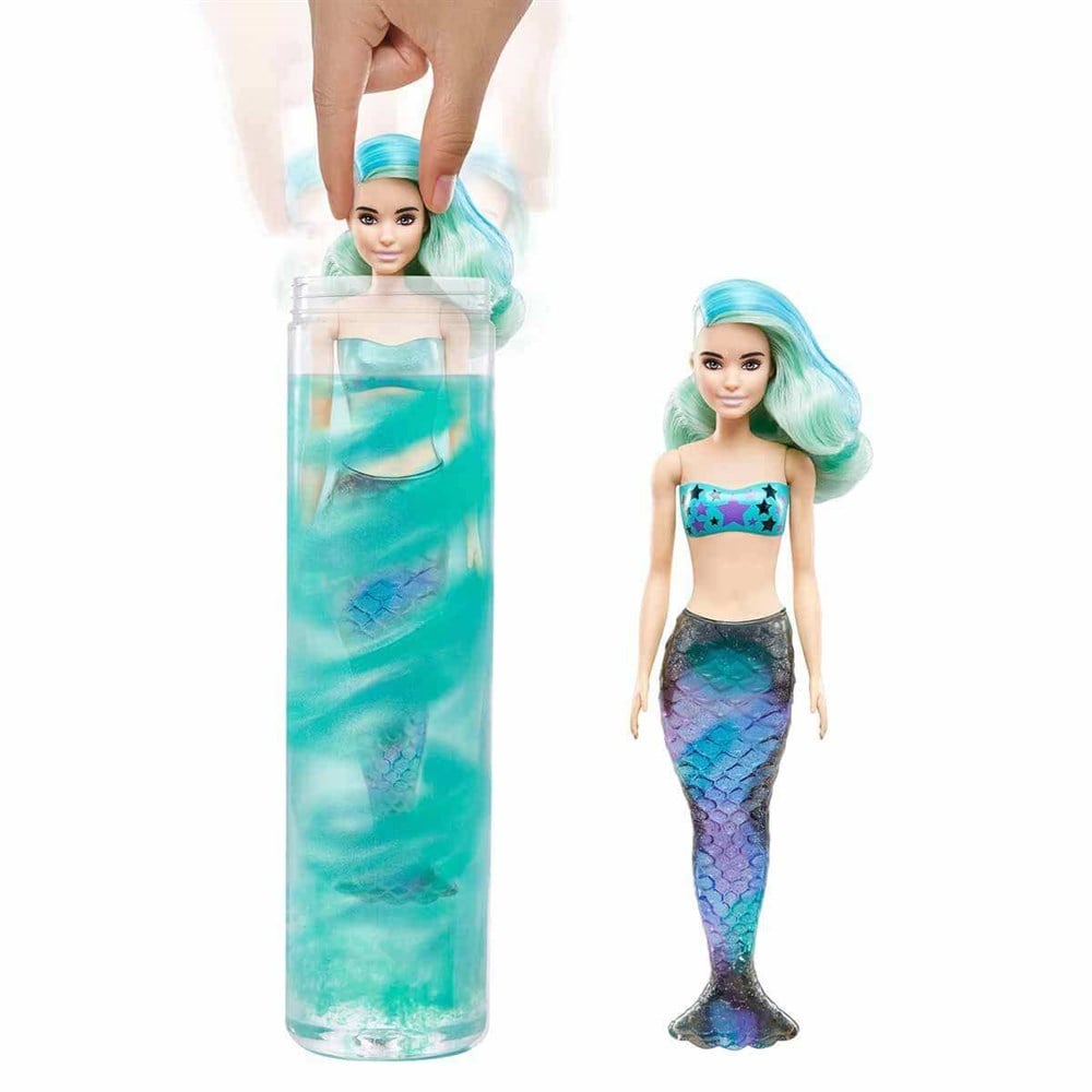 Barbie Color Reveal Renk Değiştiren Sürpriz Bebekler Gtp43 Barbie GTP43