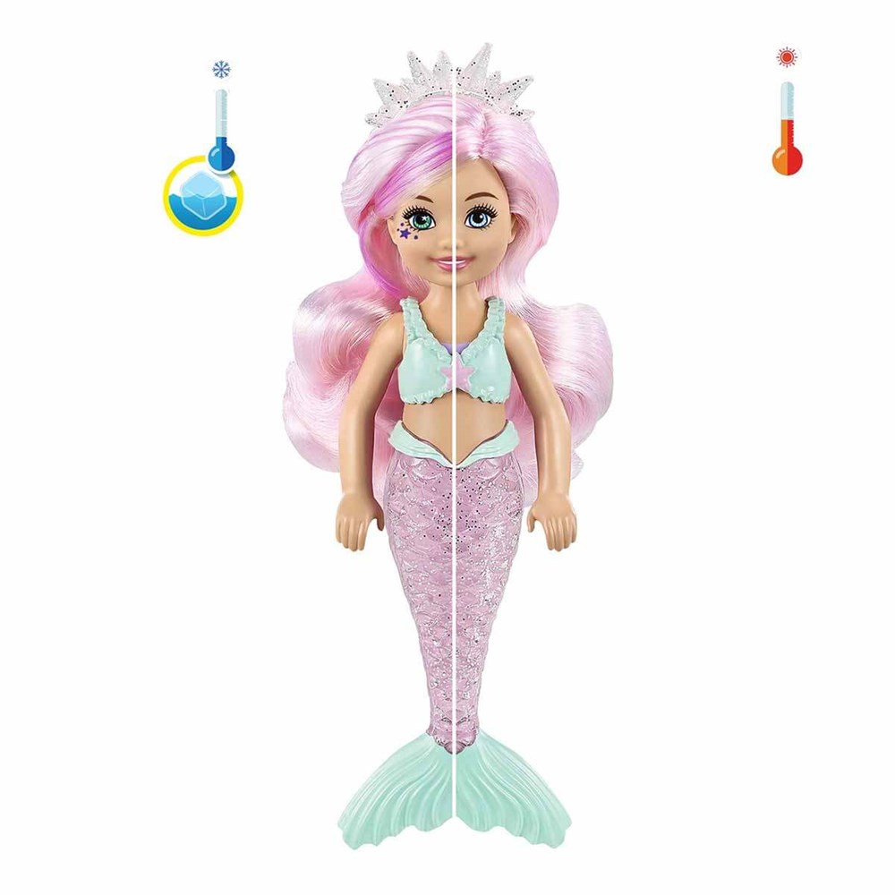 Barbie Color Reveal Renk Değiştiren Sürpriz Chelsea Bebekler GTP53 Barbie GTP53