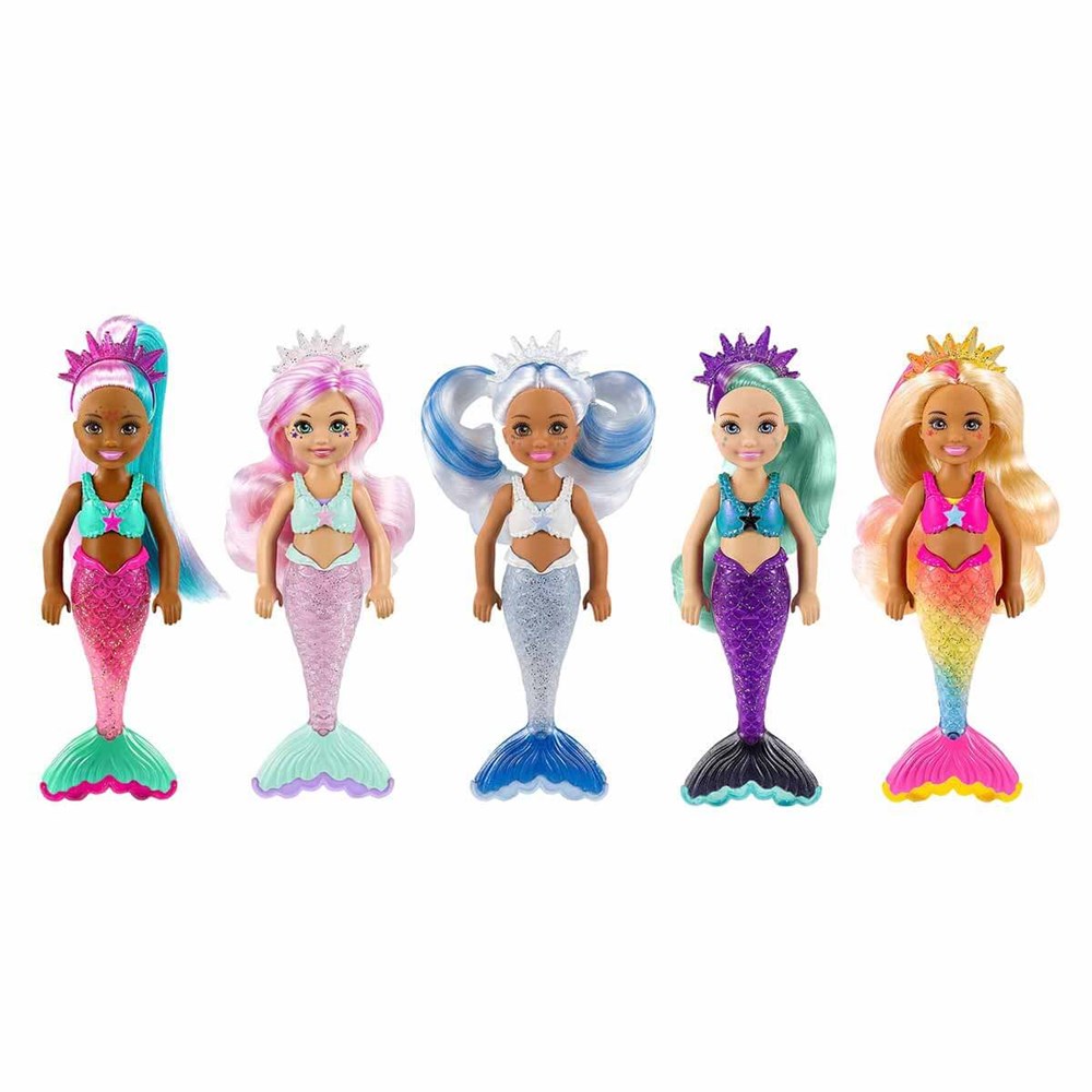 Barbie Color Reveal Renk Değiştiren Sürpriz Chelsea Bebekler GTP53 Barbie GTP53