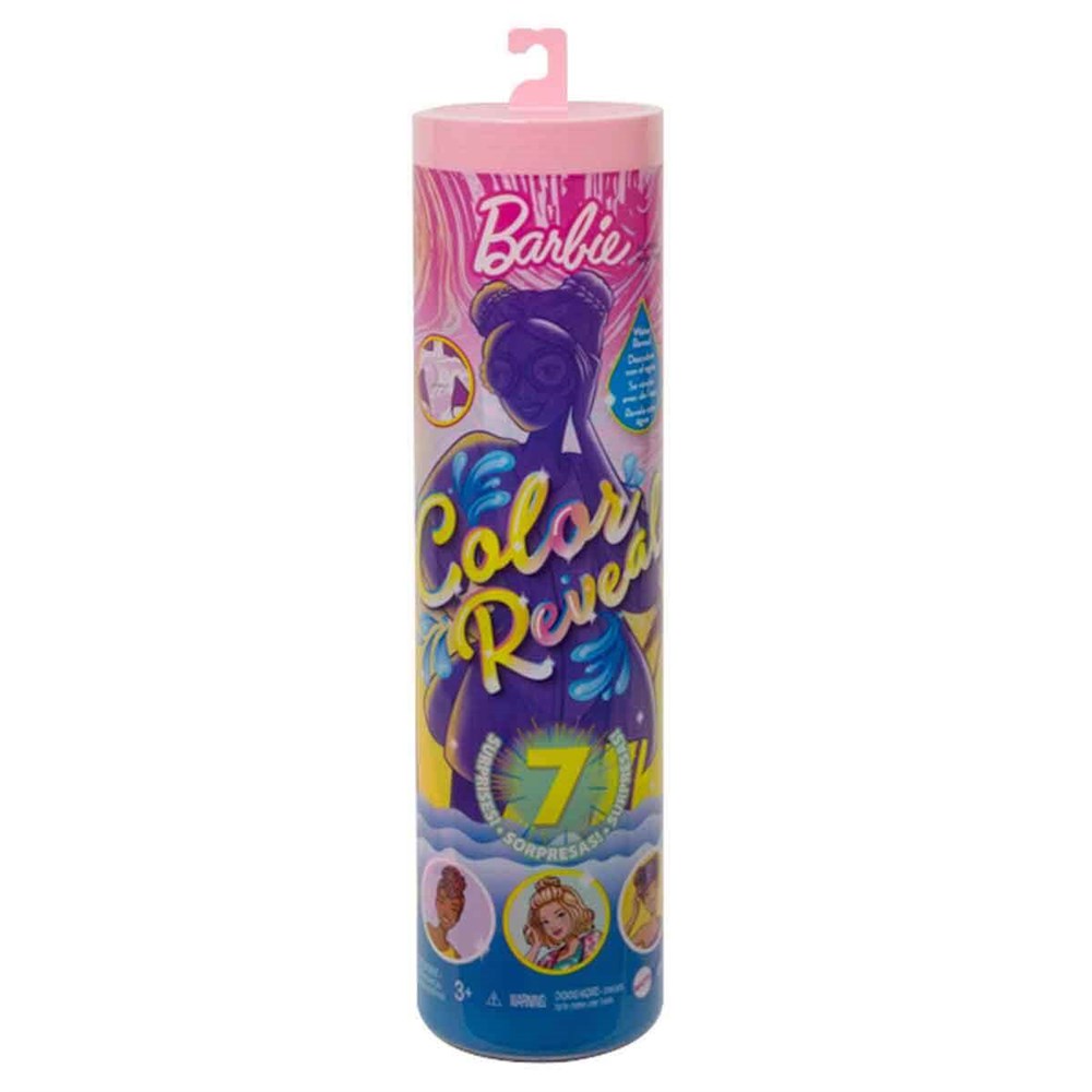 Barbie Color Reveal Renk Değiştiren Sürpriz Barbie Kum ve Güneş S3 GWC57 Barbie GWC57