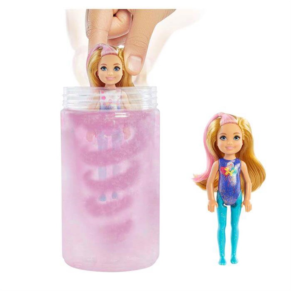 Barbie Color Reveal Sürpriz Chelsea Parti Serisi Seri 4 GWC62 Barbie GWC62