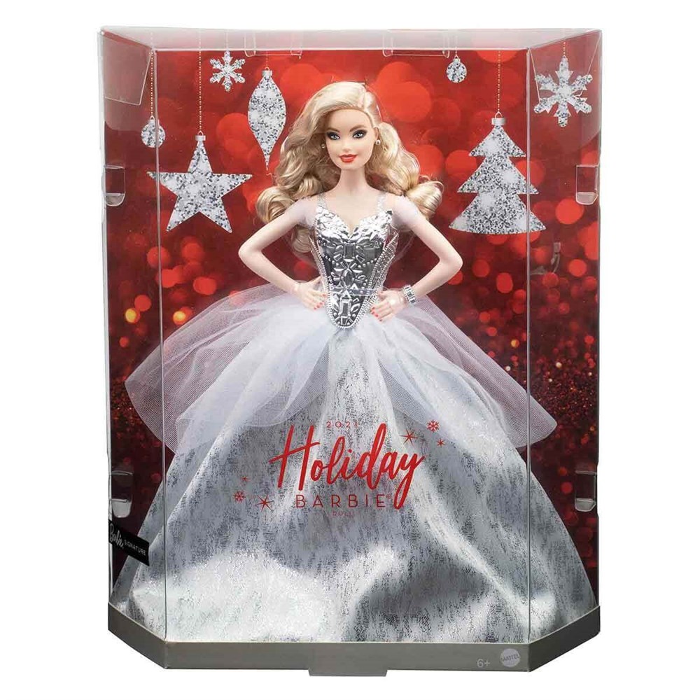 Barbie 2021 Mutlu Yıllar Bebeği GXL18 Barbie GXL18