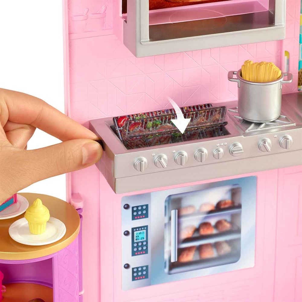 Barbie'nin Muhteşem Restoranı Oyun Seti GXY72  Barbie GXY72