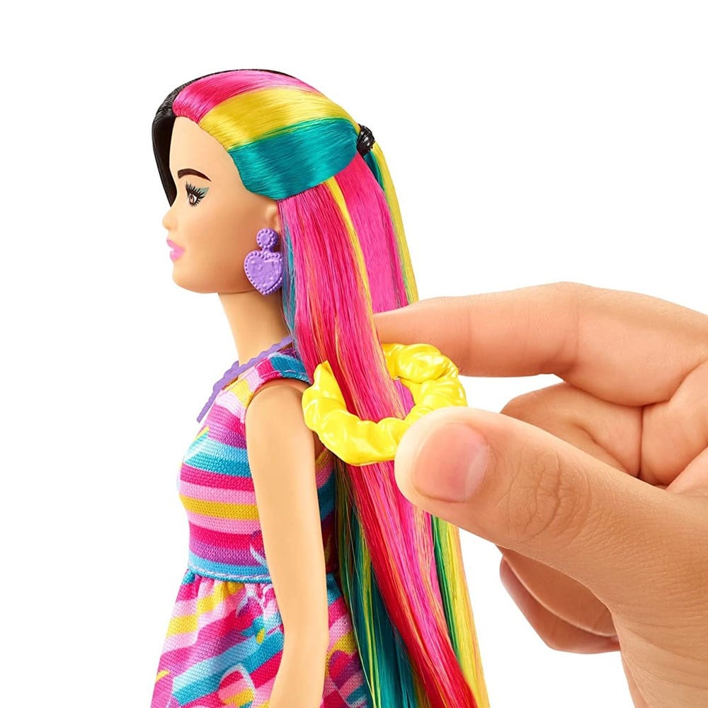 Barbie Upuzun Muhteşem Saçlı Bebekler HCM87-HCM90 Barbie HCM90