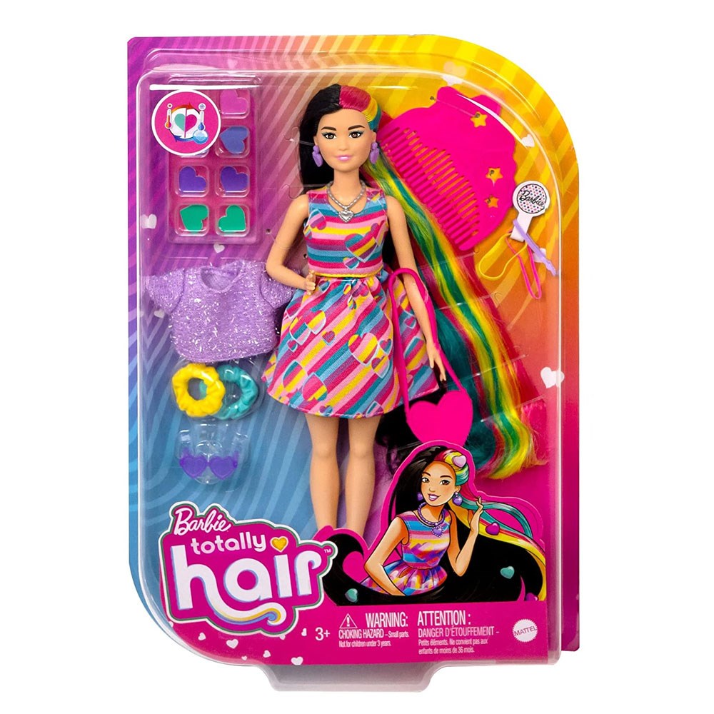 Barbie Upuzun Muhteşem Saçlı Bebekler HCM87-HCM90 Barbie HCM90