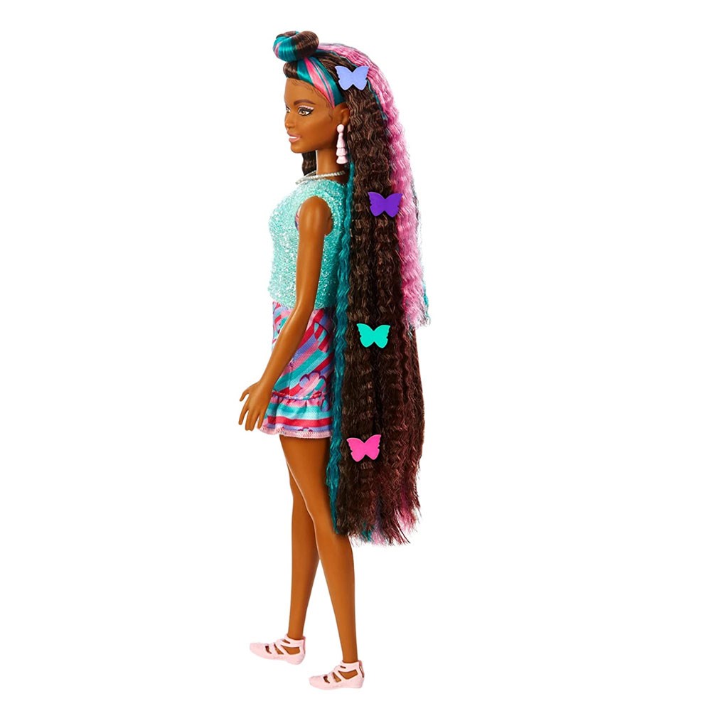 Barbie Upuzun Muhteşem Saçlı Bebekler HCM87-HCM91 Barbie HCM91