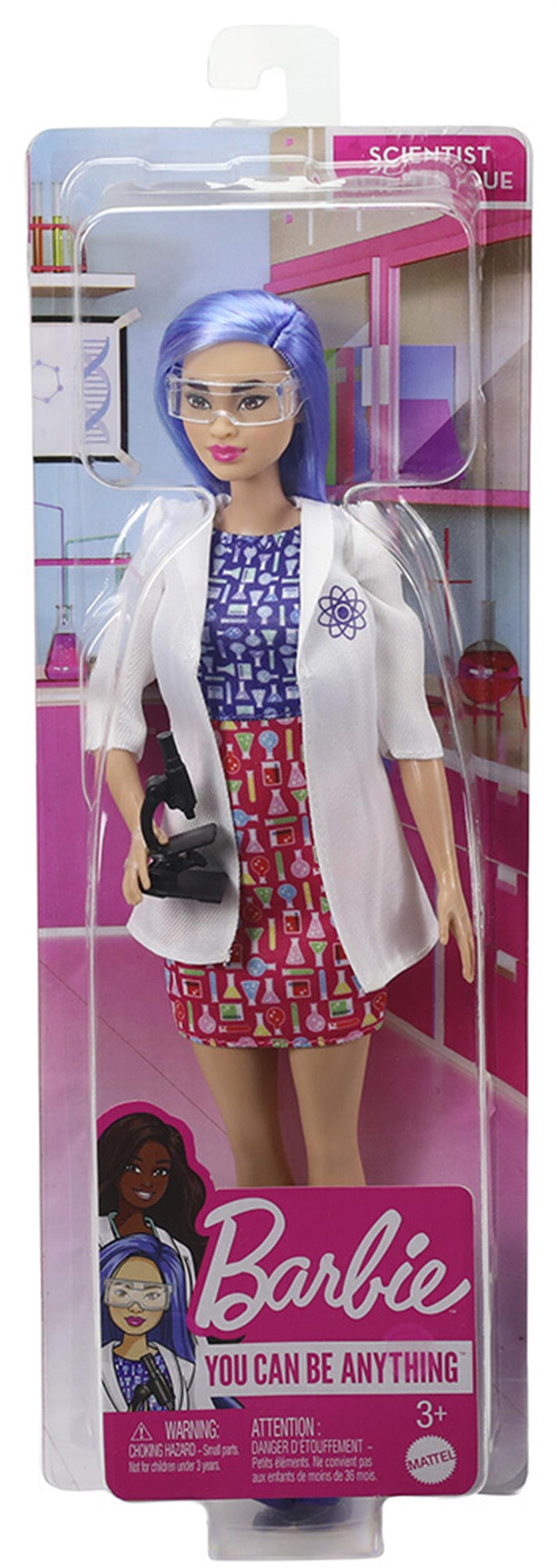 Barbie Kariyer Bebekleri Bilım İnsanı DVF50-HCN11 Barbie HCN11
