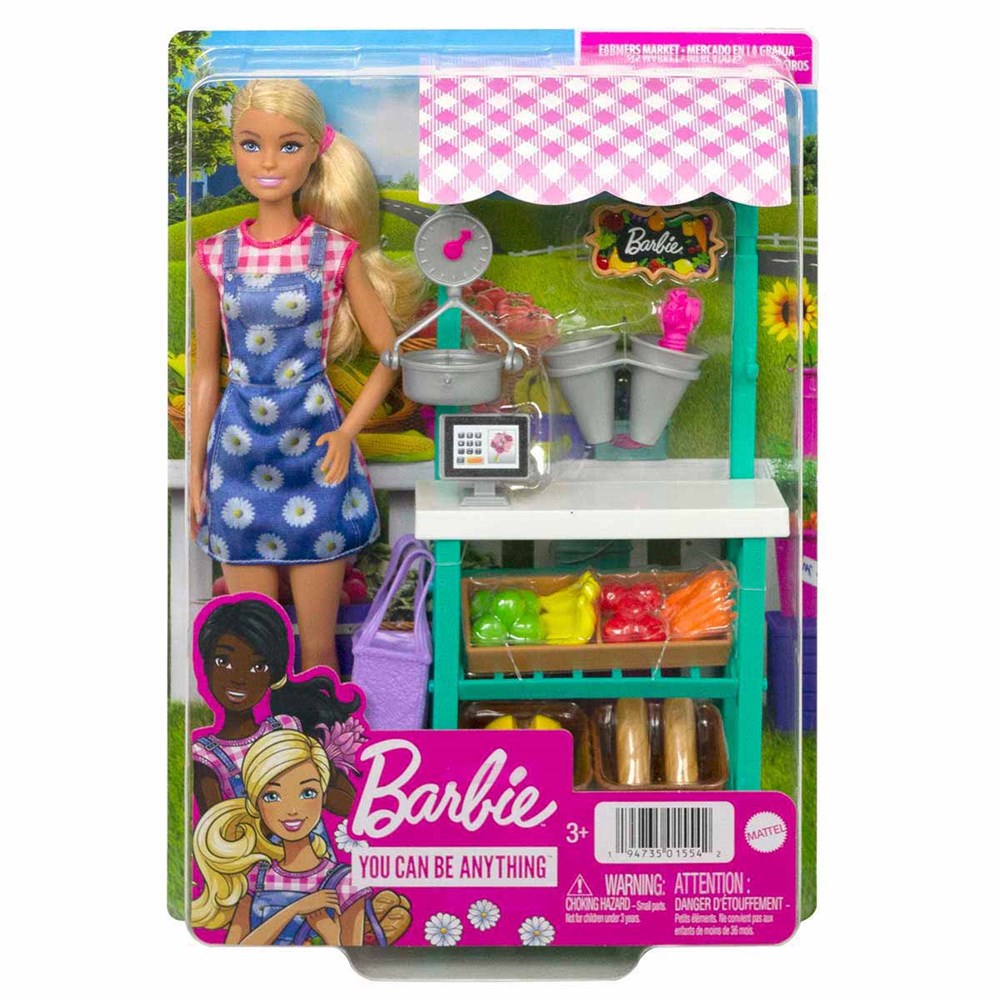 Barbie Çiftçi Pazarı Oyun Seti HCN22 Barbie HCN22
